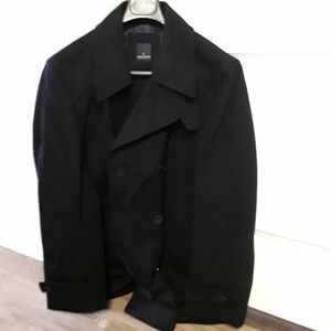 Daniel Hechter #MLTNB4337 - Mens Black Wool Jacket - XL